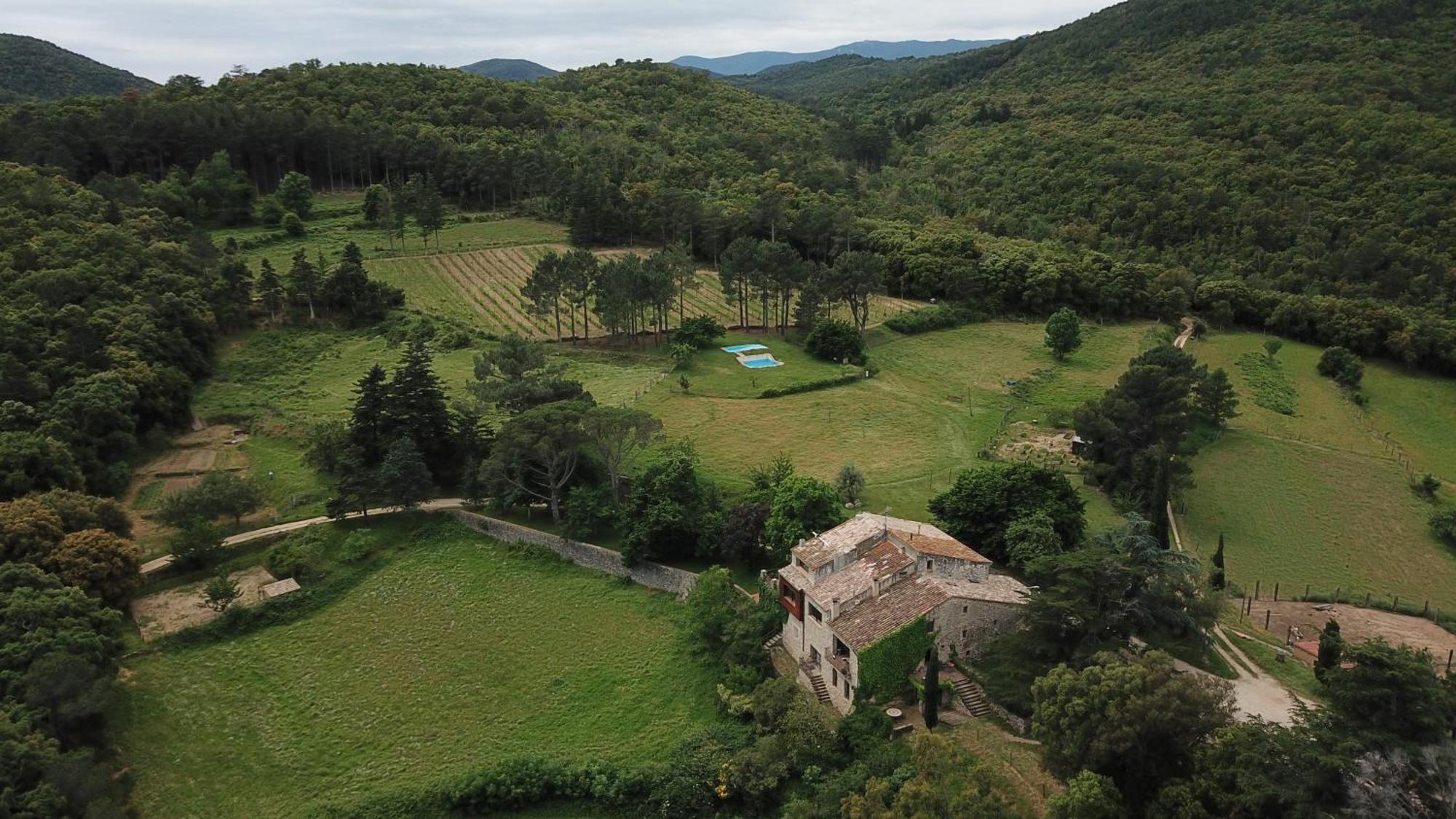 Maison d'hôtes Mas Roquet à Maçanet de Cabrenys Extérieur photo